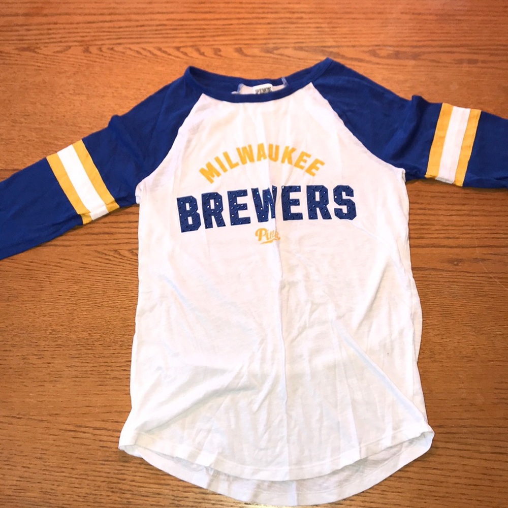 VS Milwaukee brewers baseball tee